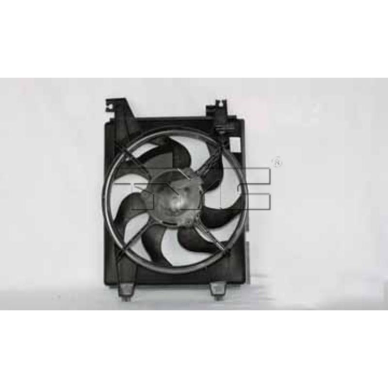 TYC 610580 A/C Condenser Fan Assembly product image 1 of 4