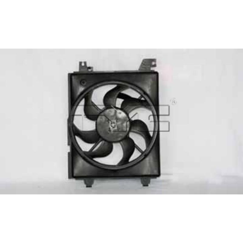 TYC 610580 A/C Condenser Fan Assembly product image 2 of 4