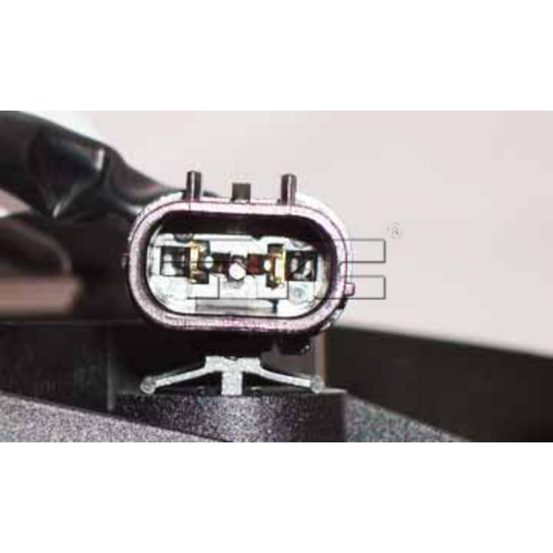 TYC 610580 A/C Condenser Fan Assembly product image 3 of 4
