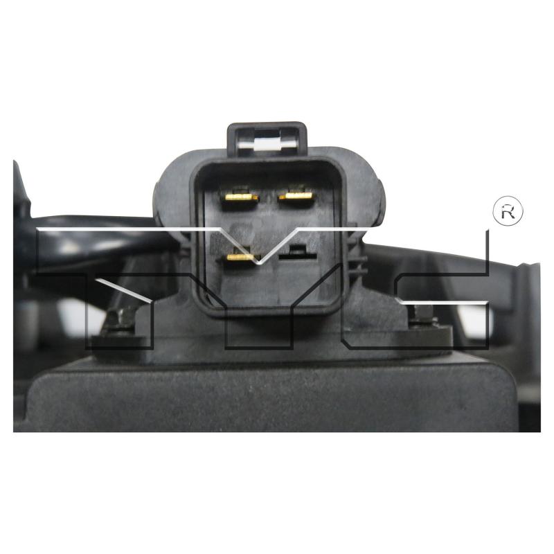 TYC 623360 Dual Radiator and Condenser Fan Assembly product image 1 of 3