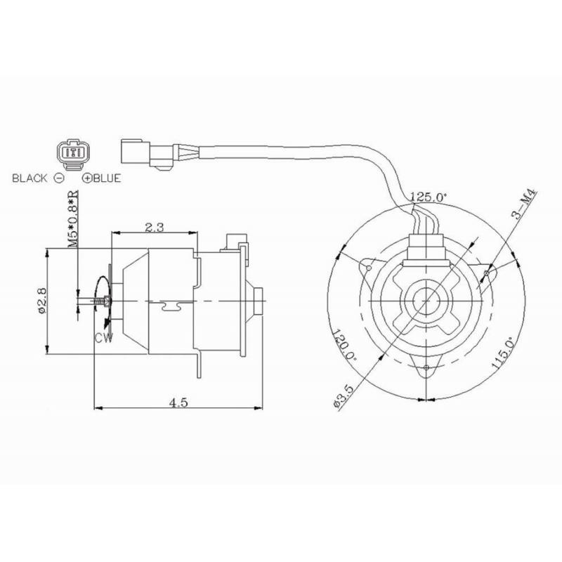 TYC 630150 - Engine Cooling Fan Motor TYC 630150 Engine Cooling Fan Motor product image 1 of 1