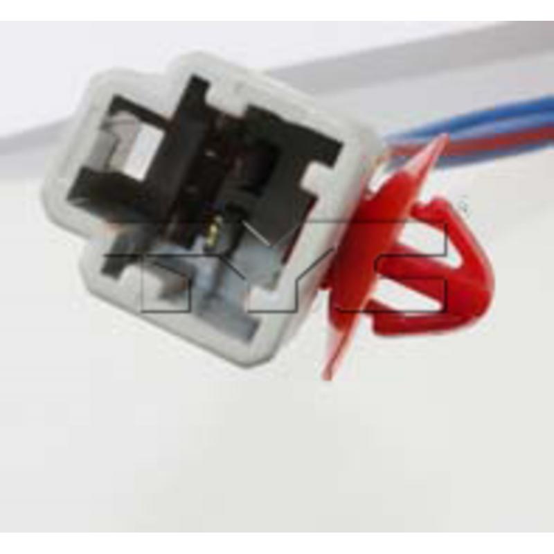 TYC 660061 Power Window Motor and Regulator Assembly product image 2 of 3