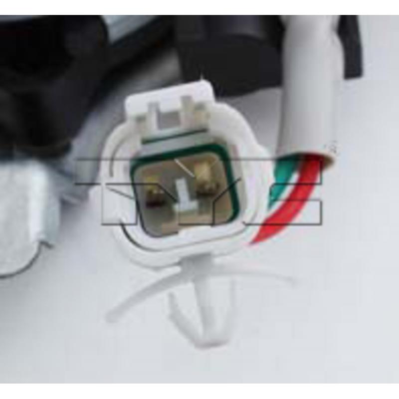 TYC 660090 Power Window Motor and Regulator Assembly product image 1 of 3