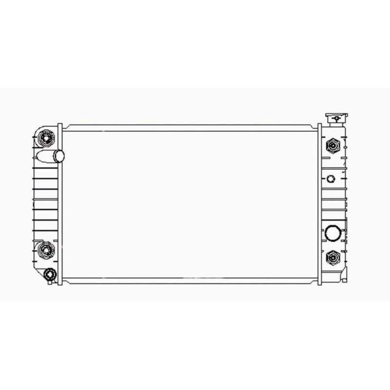 TYC 705 - Radiator Assembly TYC 705 Radiator product image 1 of 1