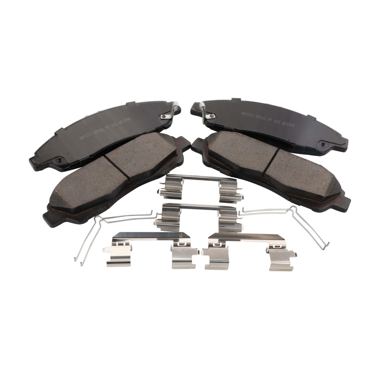 ADVICS AD1896 Disc Brake Pad product image 2 of 4