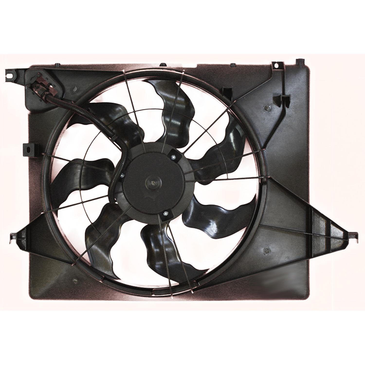 Agility Auto Parts 6010001 - Dual Radiator and Condenser Fan Assembly Agility Auto Parts 6010001 Dual Radiator and Condenser Fan Assembly product image 1 of 2