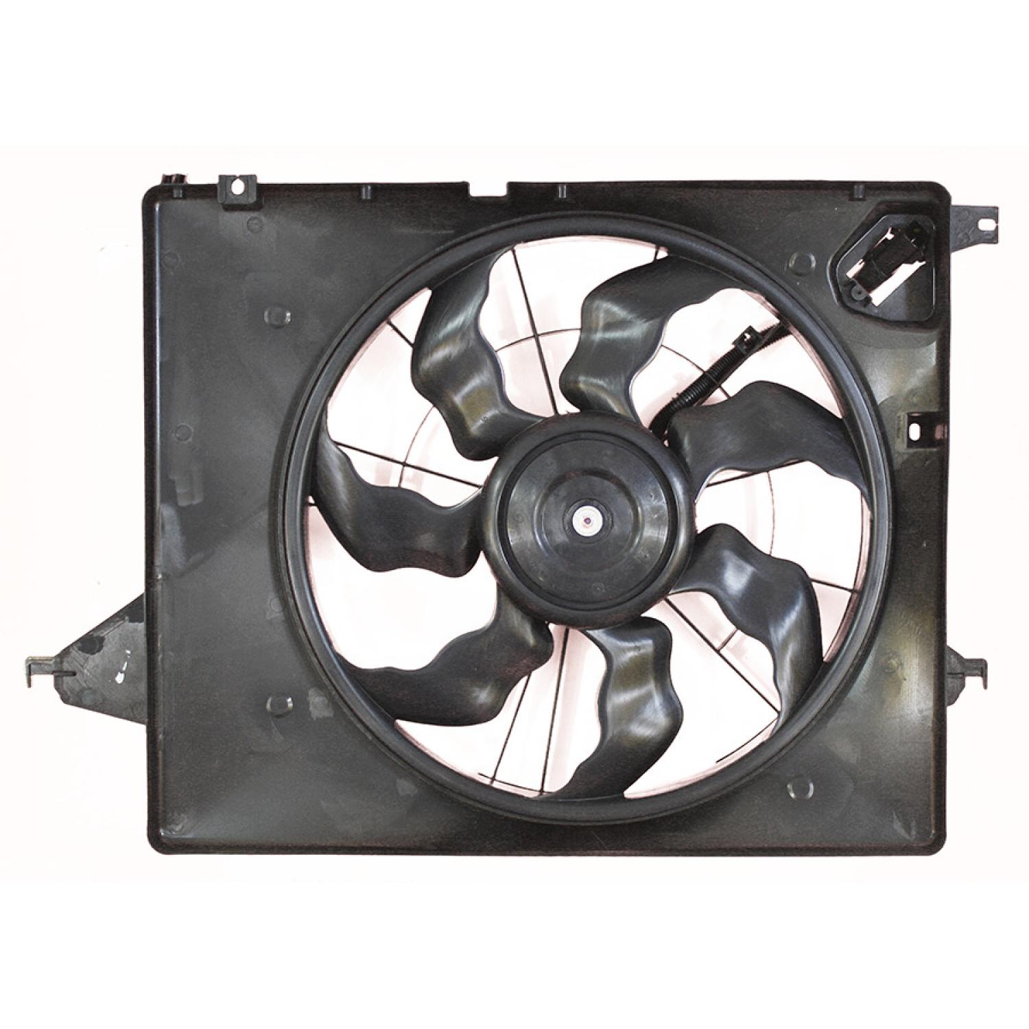 Agility Auto Parts 6010001 - Dual Radiator and Condenser Fan Assembly Agility Auto Parts 6010001 Dual Radiator and Condenser Fan Assembly product image 2 of 2
