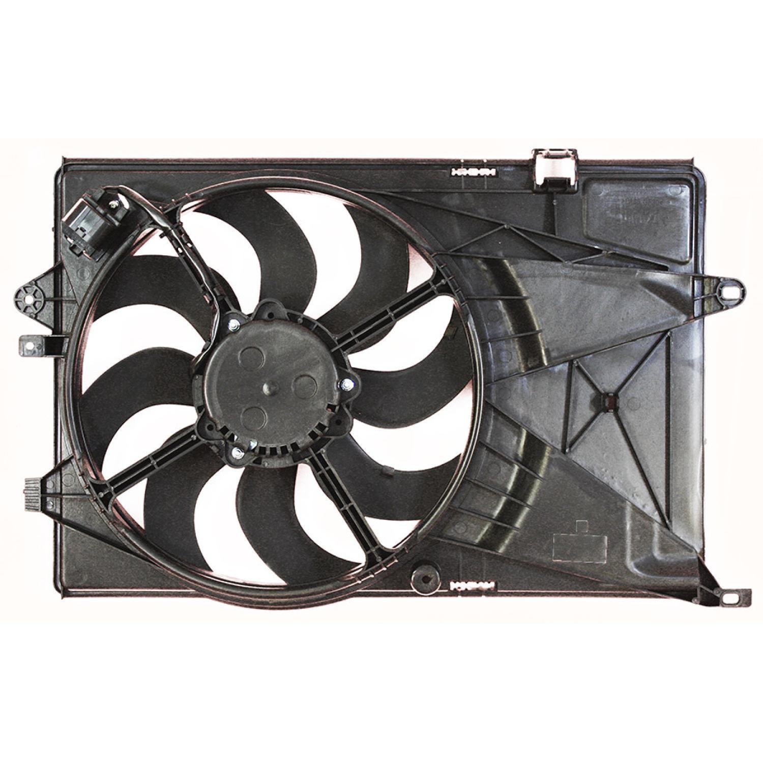 Agility Auto Parts 6010007 Dual Radiator and Condenser Fan Assembly product image 1 of 2