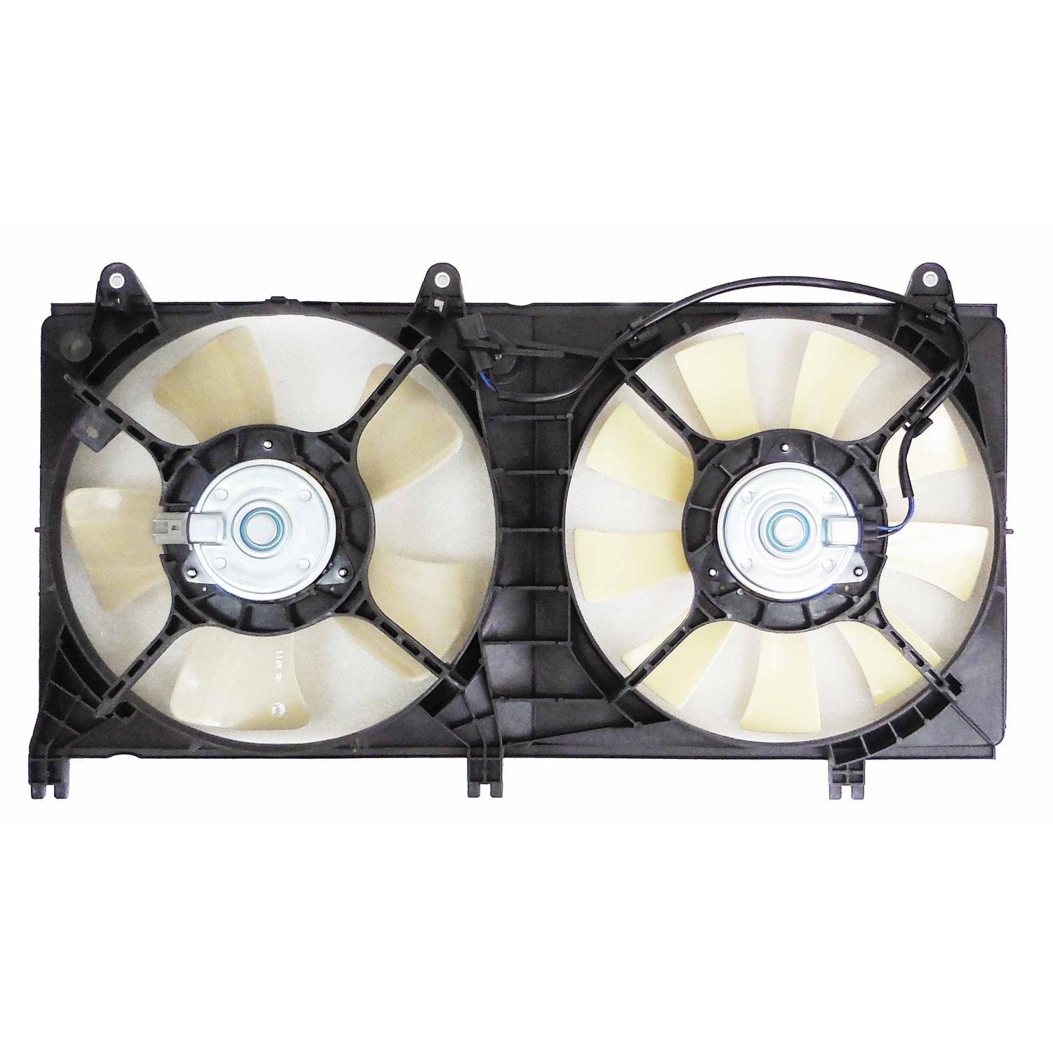 Agility Auto Parts 6010011 - Dual Radiator and Condenser Fan Assembly Agility Auto Parts 6010011 Dual Radiator and Condenser Fan Assembly product image 1 of 2