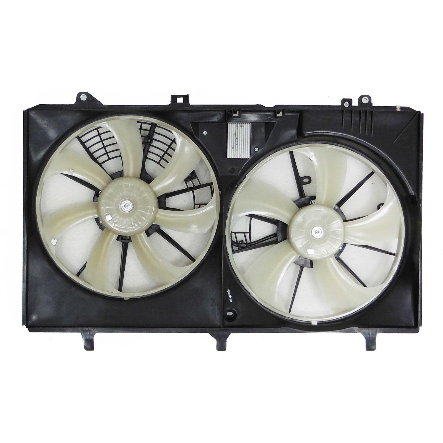 Agility Auto Parts 6010014 - Dual Radiator and Condenser Fan Assembly Agility Auto Parts 6010014 Dual Radiator and Condenser Fan Assembly product image 1 of 1