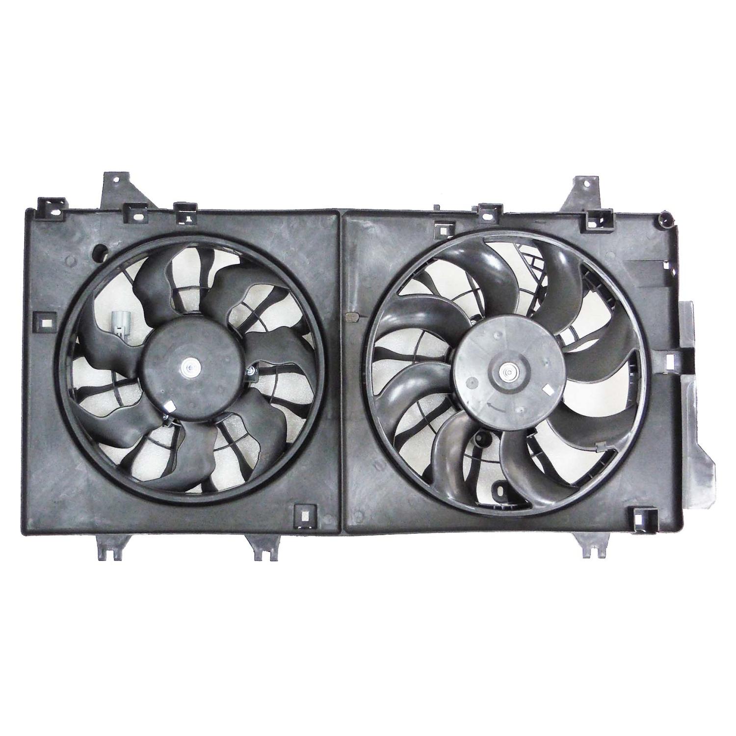 Agility Auto Parts 6010032 Dual Radiator and Condenser Fan Assembly product image 1 of 1