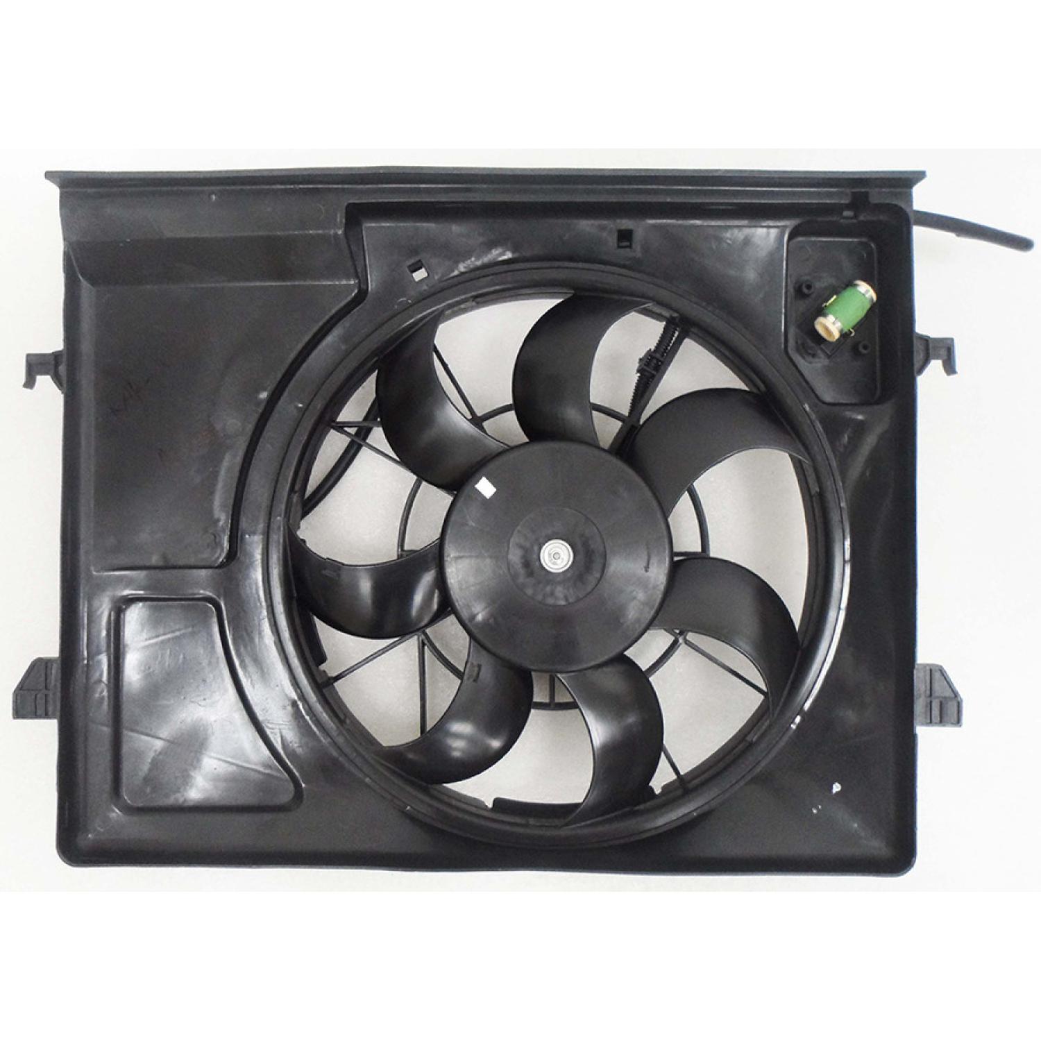 Agility Auto Parts 6010080 - Dual Radiator and Condenser Fan Assembly Agility Auto Parts 6010080 Dual Radiator and Condenser Fan Assembly product image 2 of 2