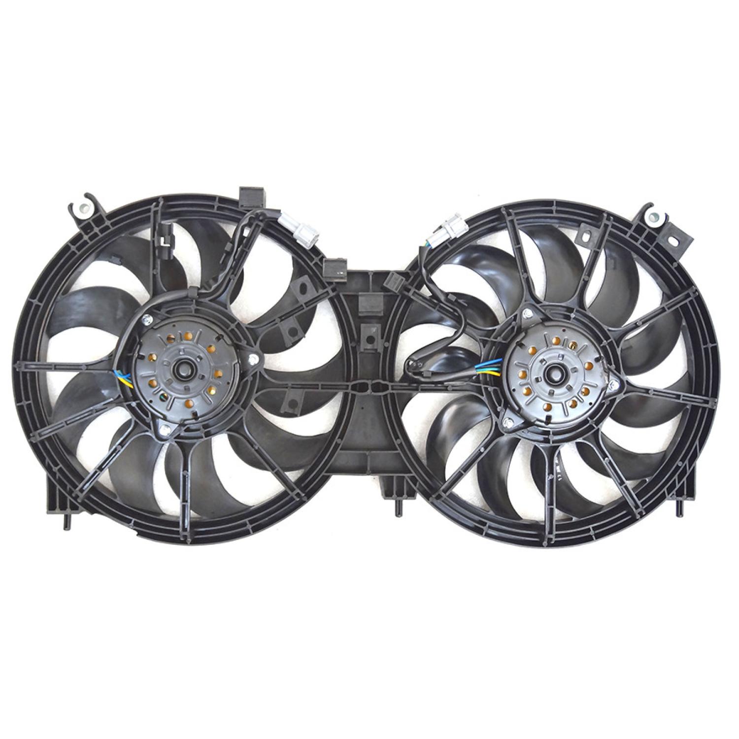 Agility Auto Parts 6010081 - Dual Radiator and Condenser Fan Assembly Agility Auto Parts 6010081 Dual Radiator and Condenser Fan Assembly product image 1 of 2