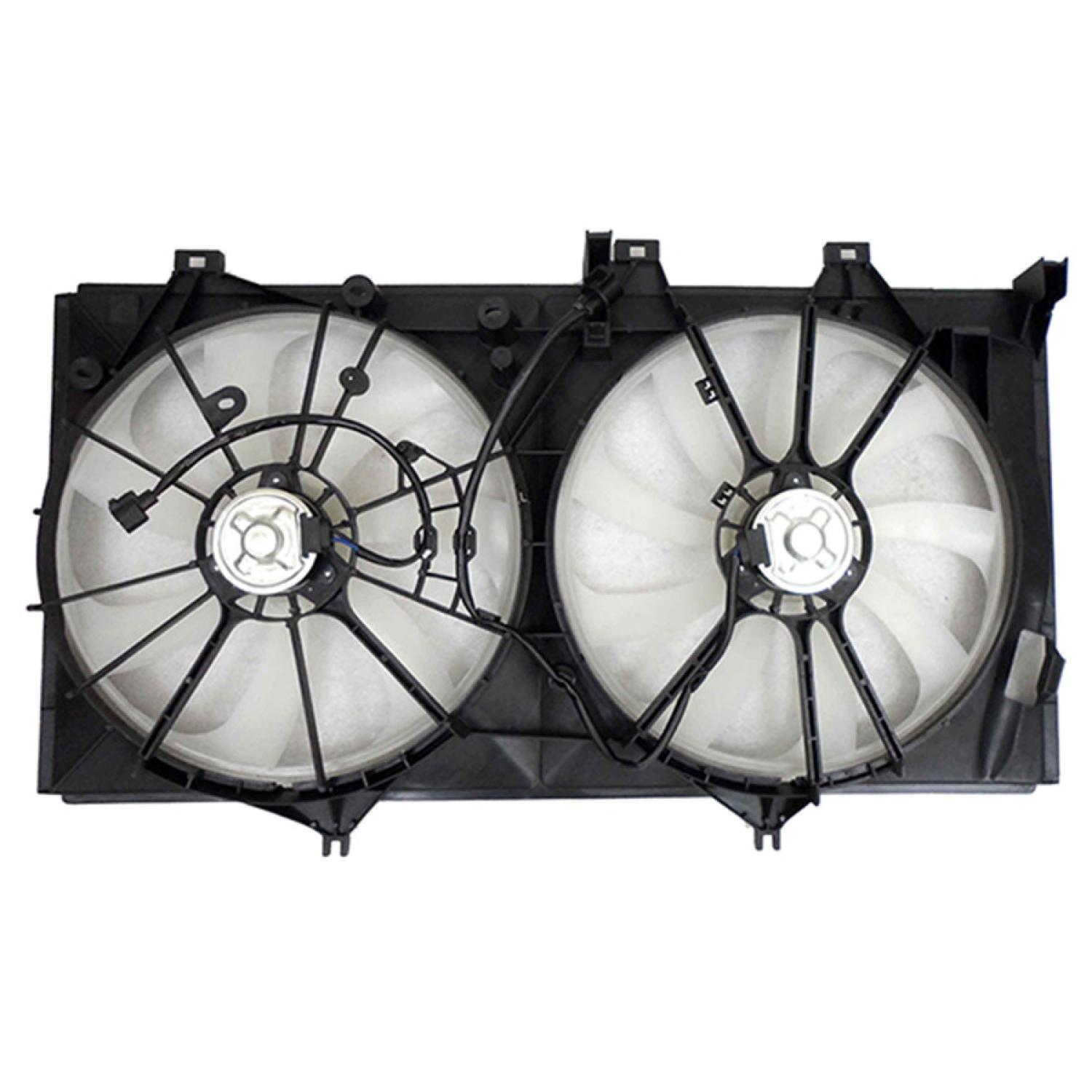 Agility Auto Parts 6010087 - Dual Radiator and Condenser Fan Assembly Agility Auto Parts 6010087 Dual Radiator and Condenser Fan Assembly product image 1 of 2