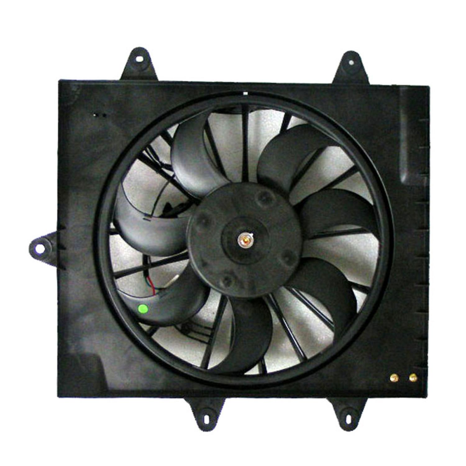 Agility Auto Parts 6010089 - Dual Radiator and Condenser Fan Assembly Agility Auto Parts 6010089 Dual Radiator and Condenser Fan Assembly product image 2 of 2