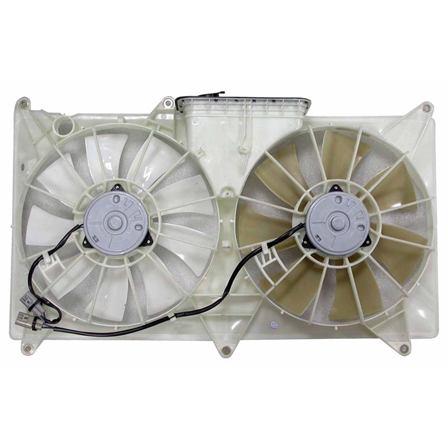 Agility Auto Parts 6010098 - Dual Radiator and Condenser Fan Assembly Agility Auto Parts 6010098 Dual Radiator and Condenser Fan Assembly product image 1 of 2