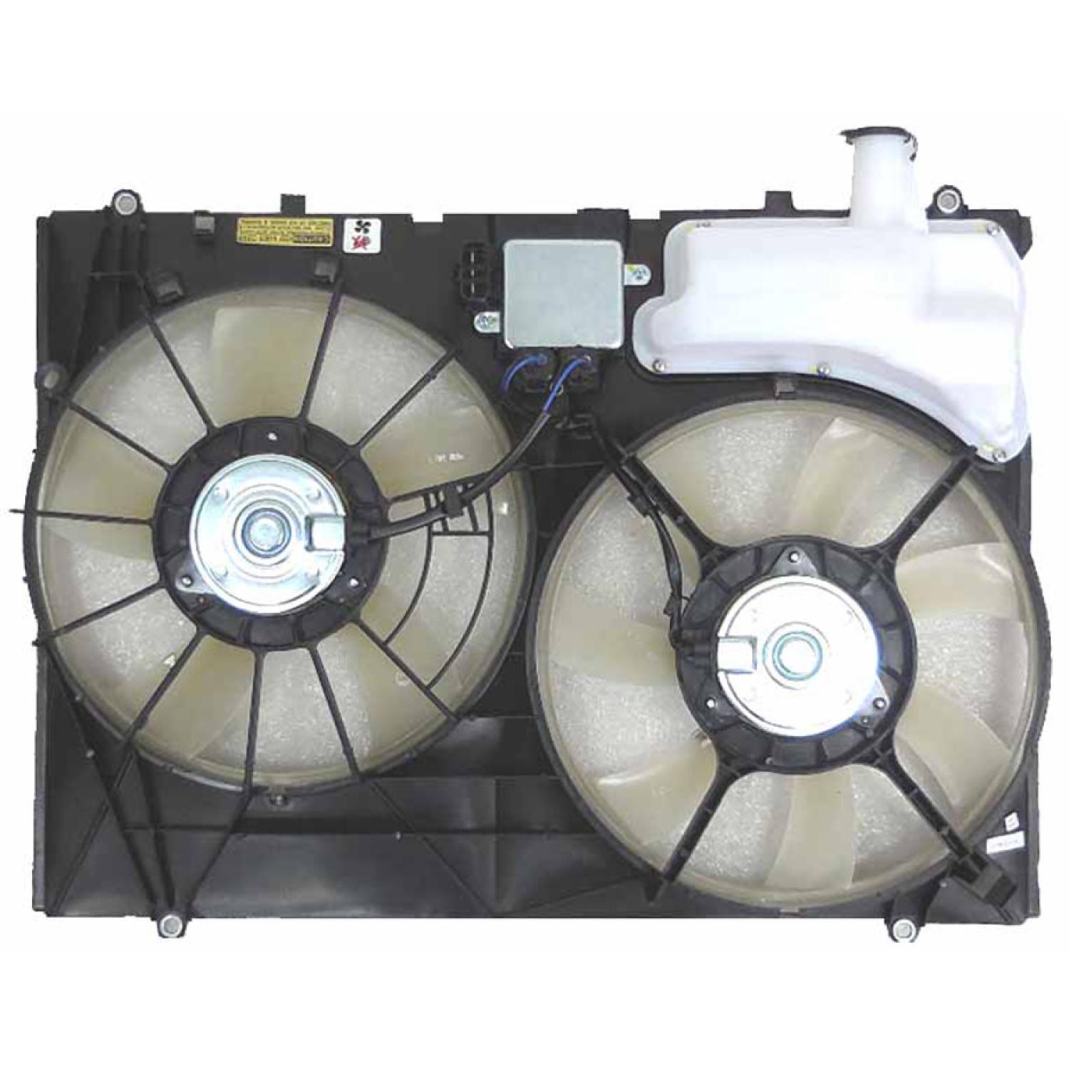 Agility Auto Parts 6010100 - Dual Radiator and Condenser Fan Assembly Agility Auto Parts 6010100 Dual Radiator and Condenser Fan Assembly product image 1 of 2
