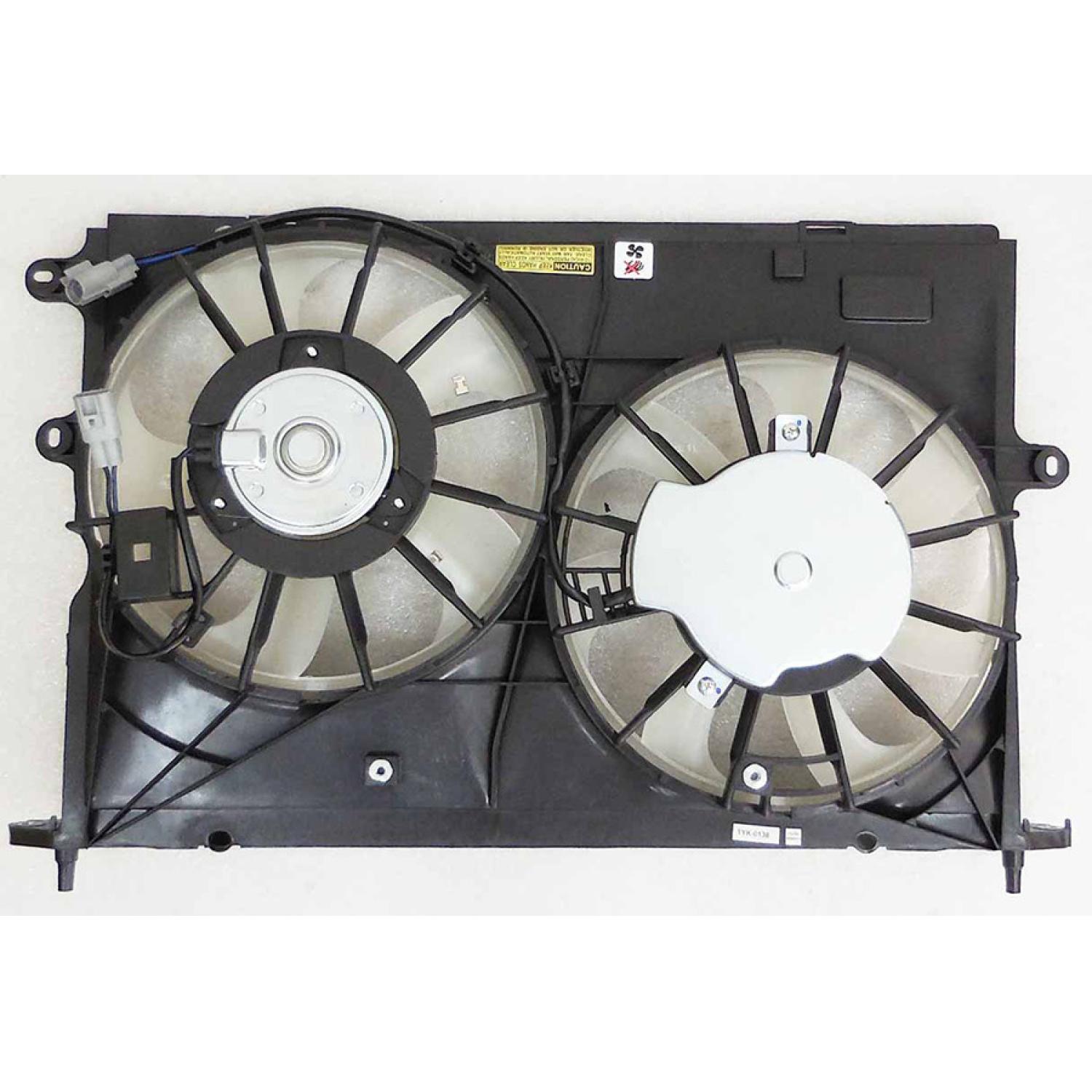 Agility Auto Parts 6010103 - Dual Radiator and Condenser Fan Assembly Agility Auto Parts 6010103 Dual Radiator and Condenser Fan Assembly product image 1 of 1