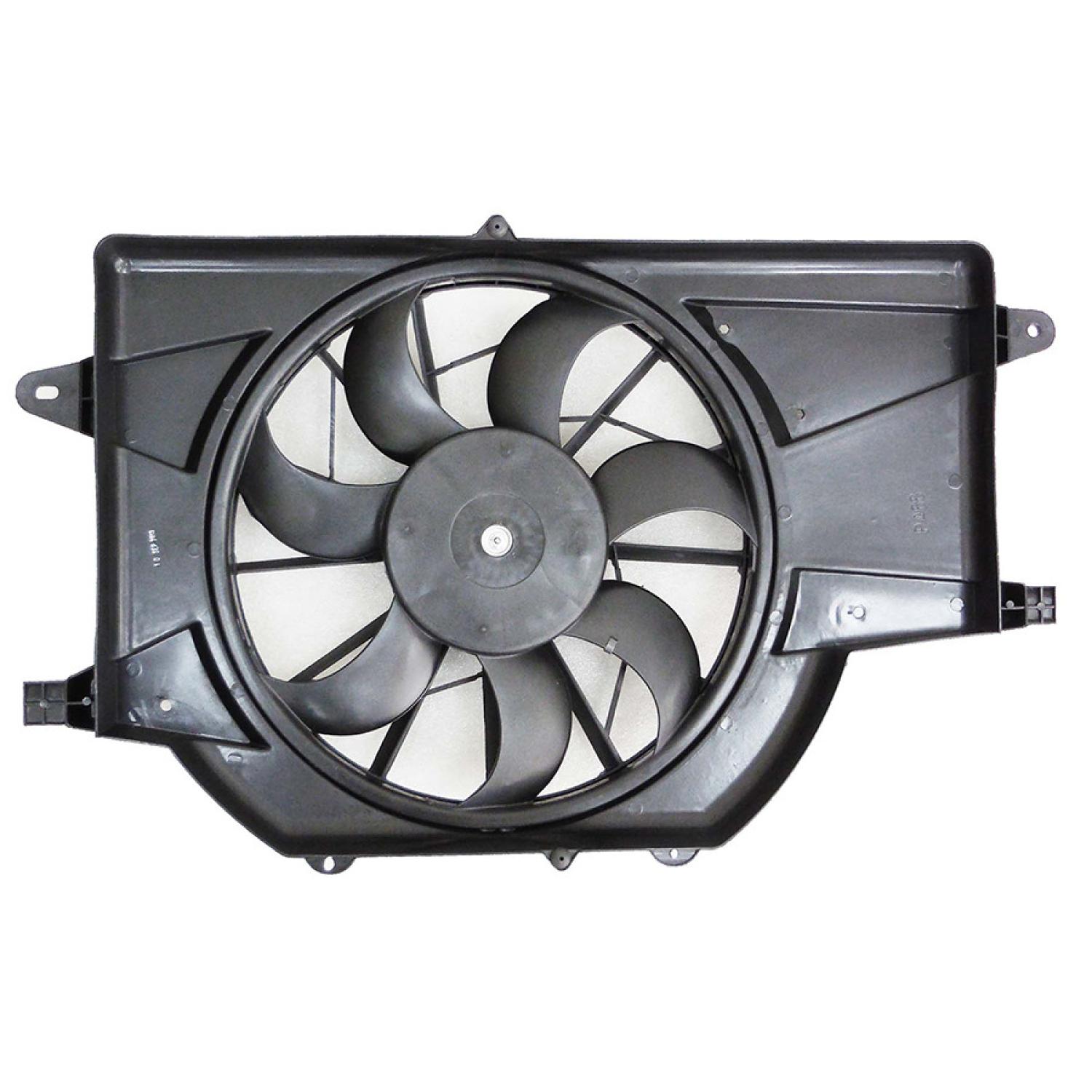 Agility Auto Parts 6010122 Dual Radiator and Condenser Fan Assembly product image 2 of 2