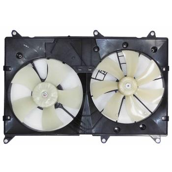 Agility Auto Parts 6010134 Dual Radiator and Condenser Fan Assembly product image 2 of 2