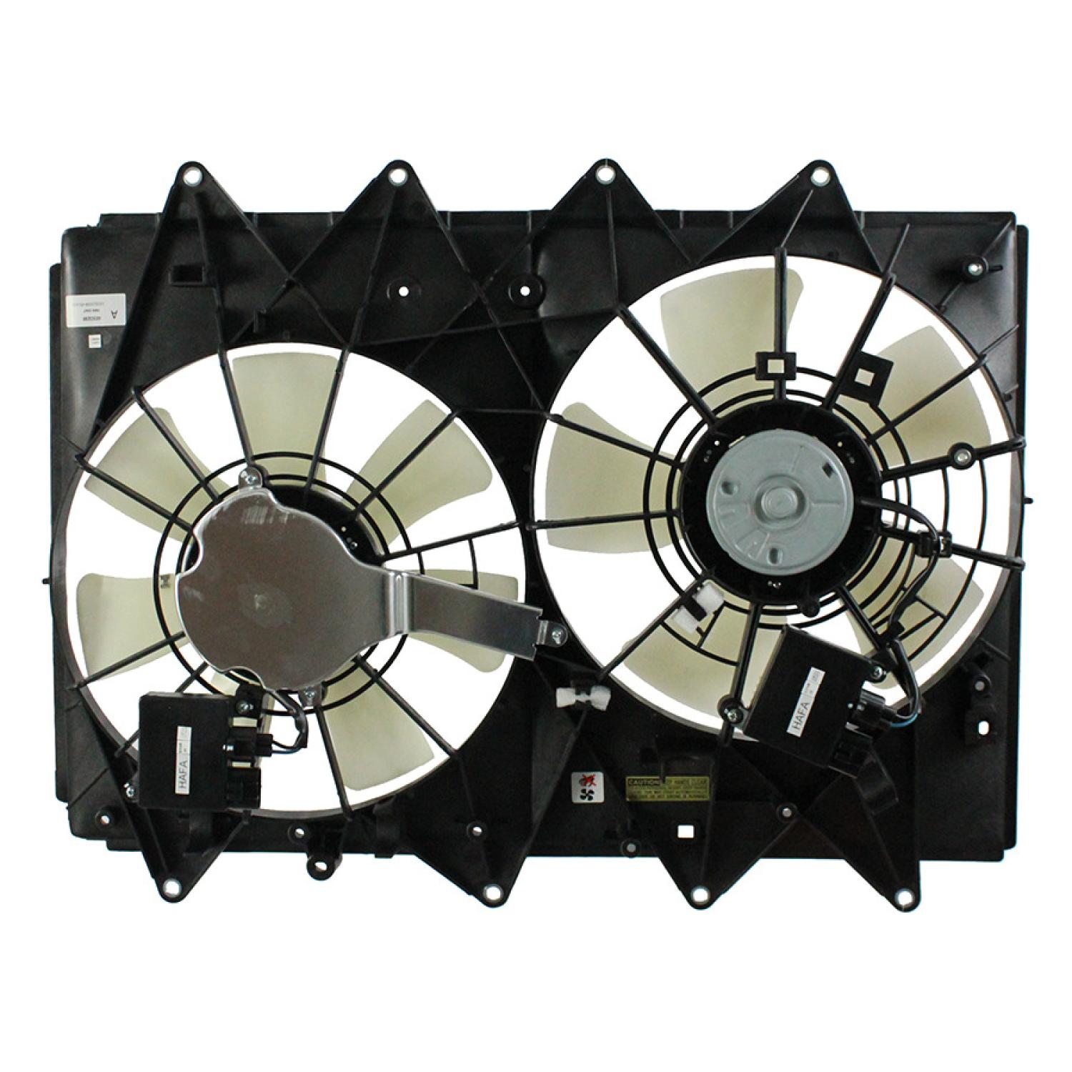 Agility Auto Parts 6010238 - Dual Radiator and Condenser Fan Assembly Agility Auto Parts 6010238 Dual Radiator and Condenser Fan Assembly product image 1 of 2
