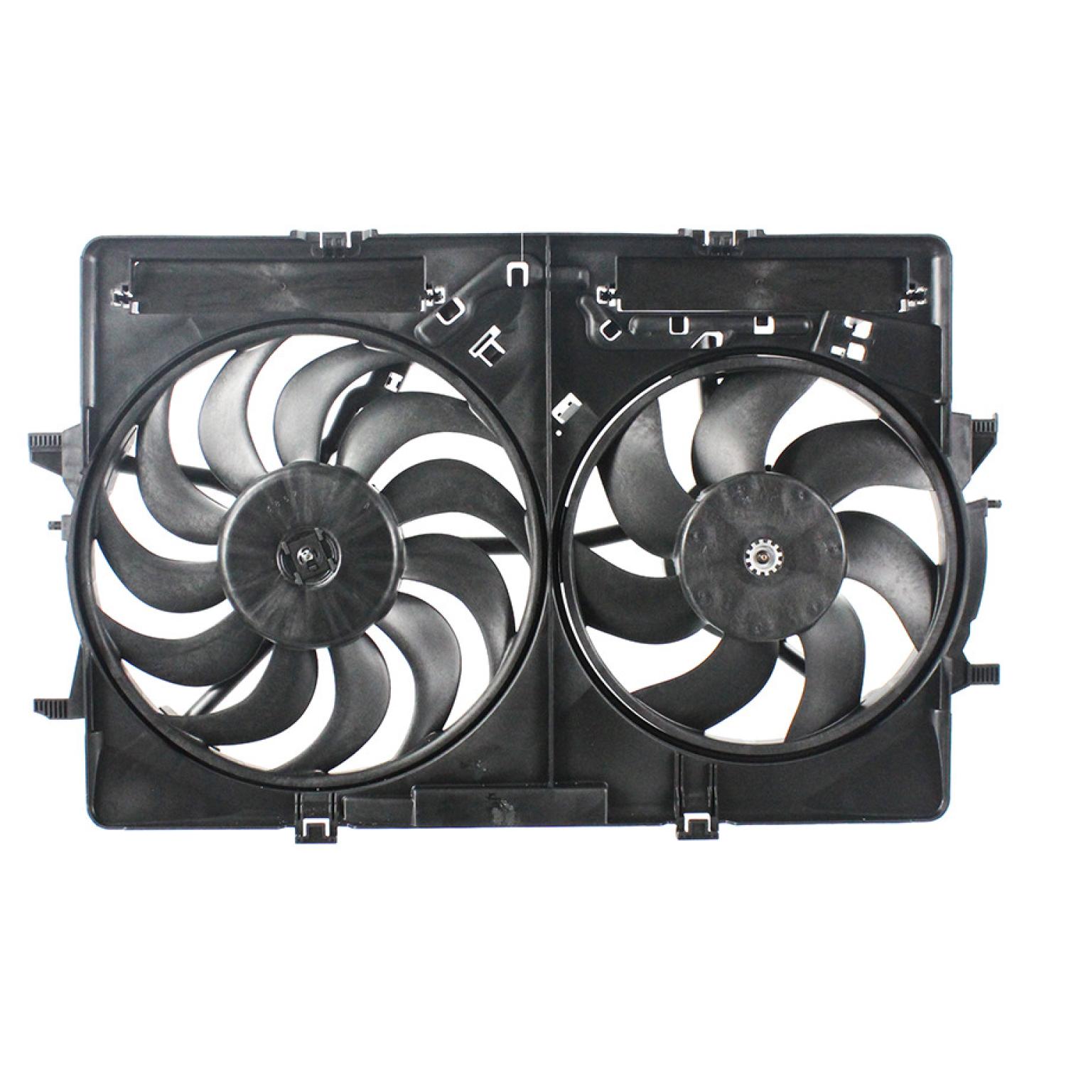 Agility Auto Parts 6010348 - Dual Radiator and Condenser Fan Assembly Agility Auto Parts 6010348 Dual Radiator and Condenser Fan Assembly product image 2 of 2