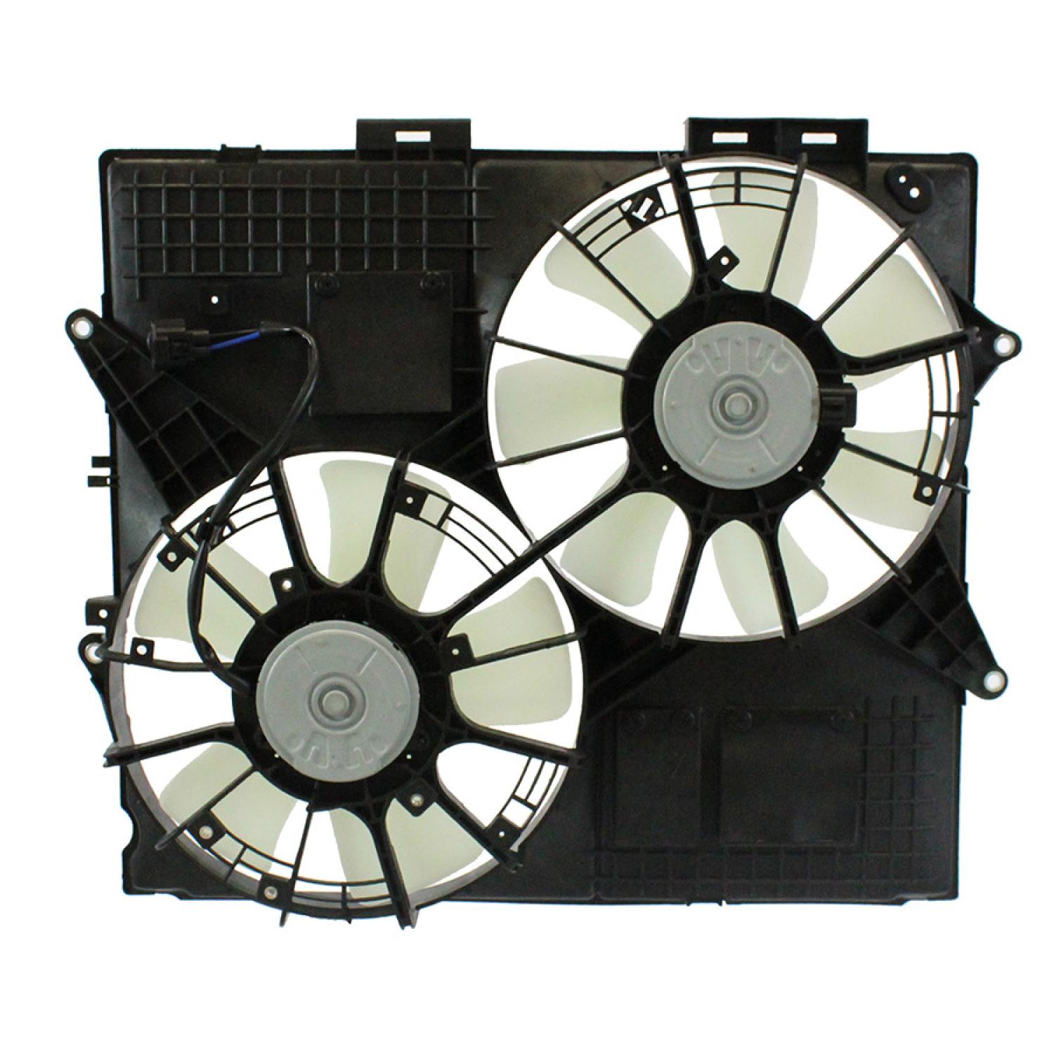 Agility Auto Parts 6010366 - Dual Radiator and Condenser Fan Assembly Agility Auto Parts 6010366 Dual Radiator and Condenser Fan Assembly product image 1 of 2