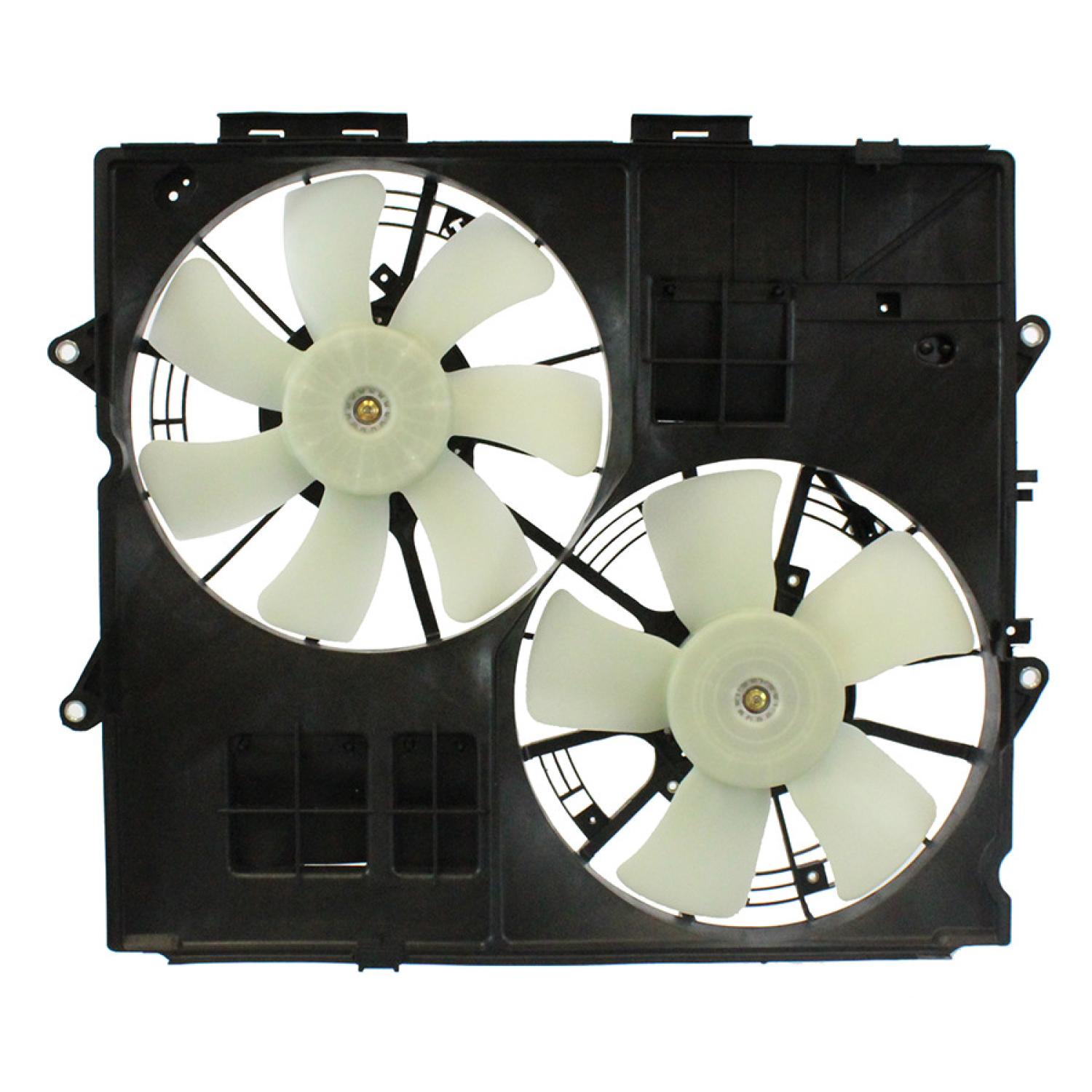 Agility Auto Parts 6010366 - Dual Radiator and Condenser Fan Assembly Agility Auto Parts 6010366 Dual Radiator and Condenser Fan Assembly product image 2 of 2