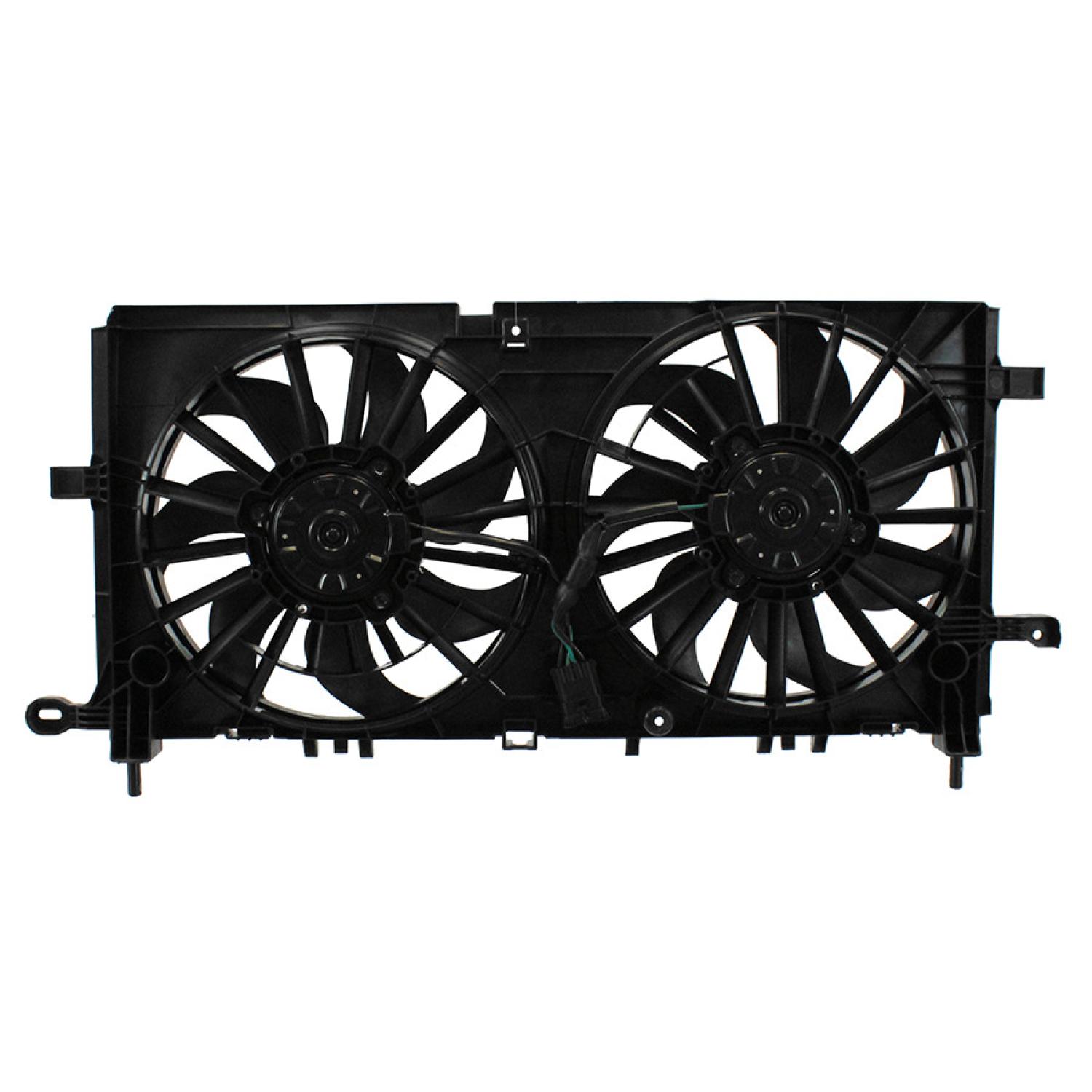 Agility Auto Parts 6010367 Dual Radiator and Condenser Fan Assembly product image 1 of 2