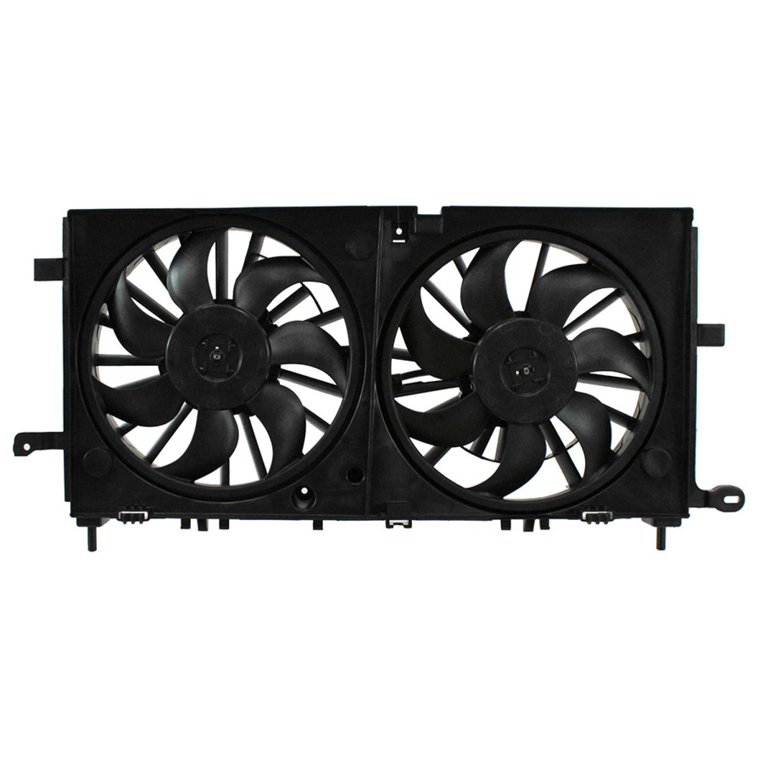 Agility Auto Parts 6010367 Dual Radiator and Condenser Fan Assembly product image 2 of 2