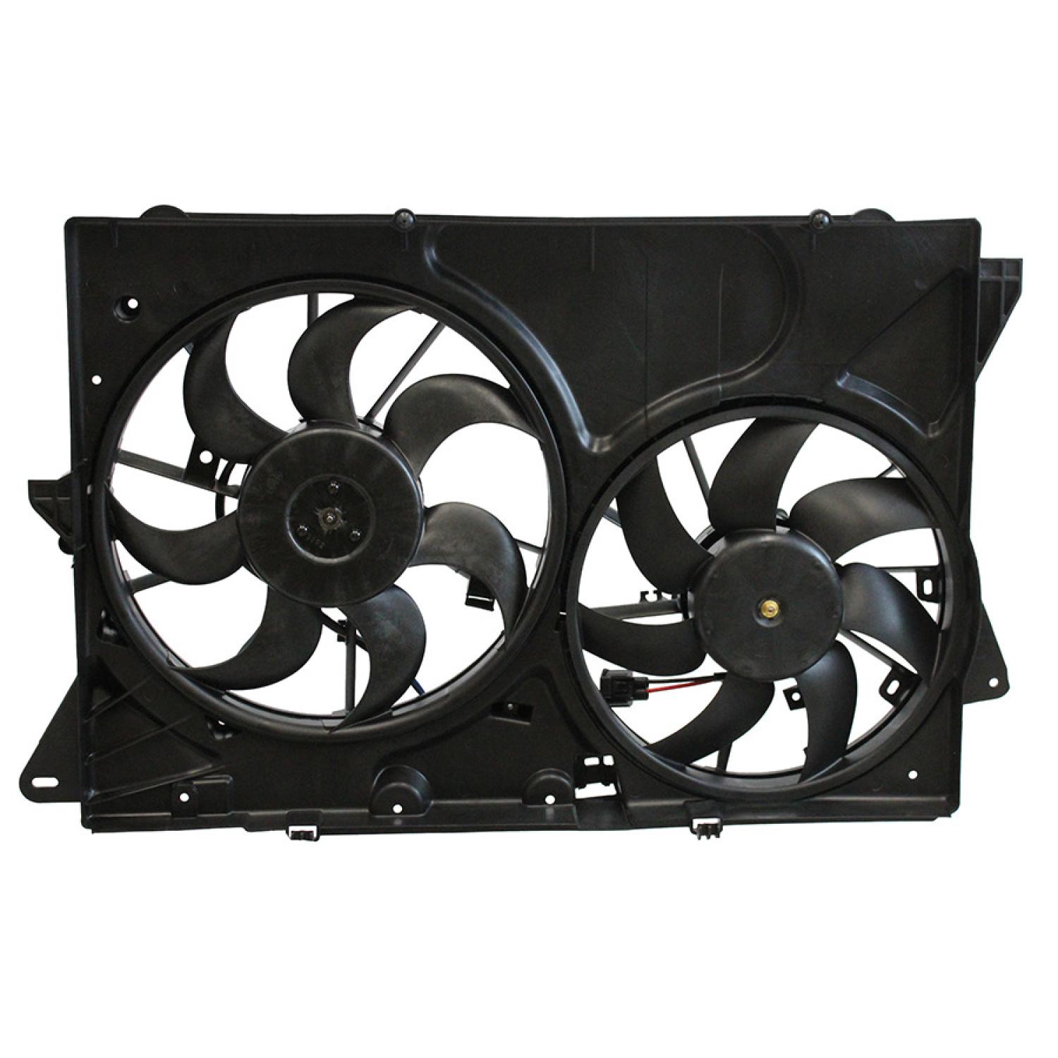 Agility Auto Parts 6010369 - Dual Radiator and Condenser Fan Assembly Agility Auto Parts 6010369 Dual Radiator and Condenser Fan Assembly product image 2 of 2