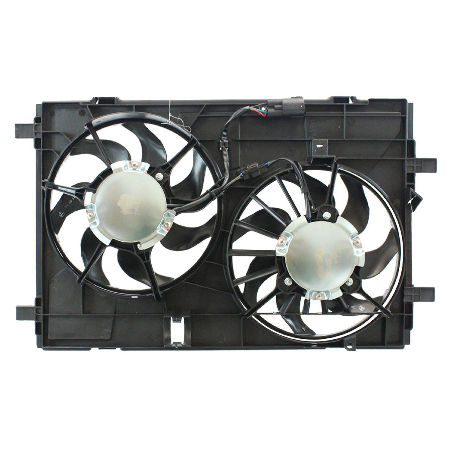 Agility Auto Parts 6010376 - Dual Radiator and Condenser Fan Assembly Agility Auto Parts 6010376 Dual Radiator and Condenser Fan Assembly product image 1 of 2