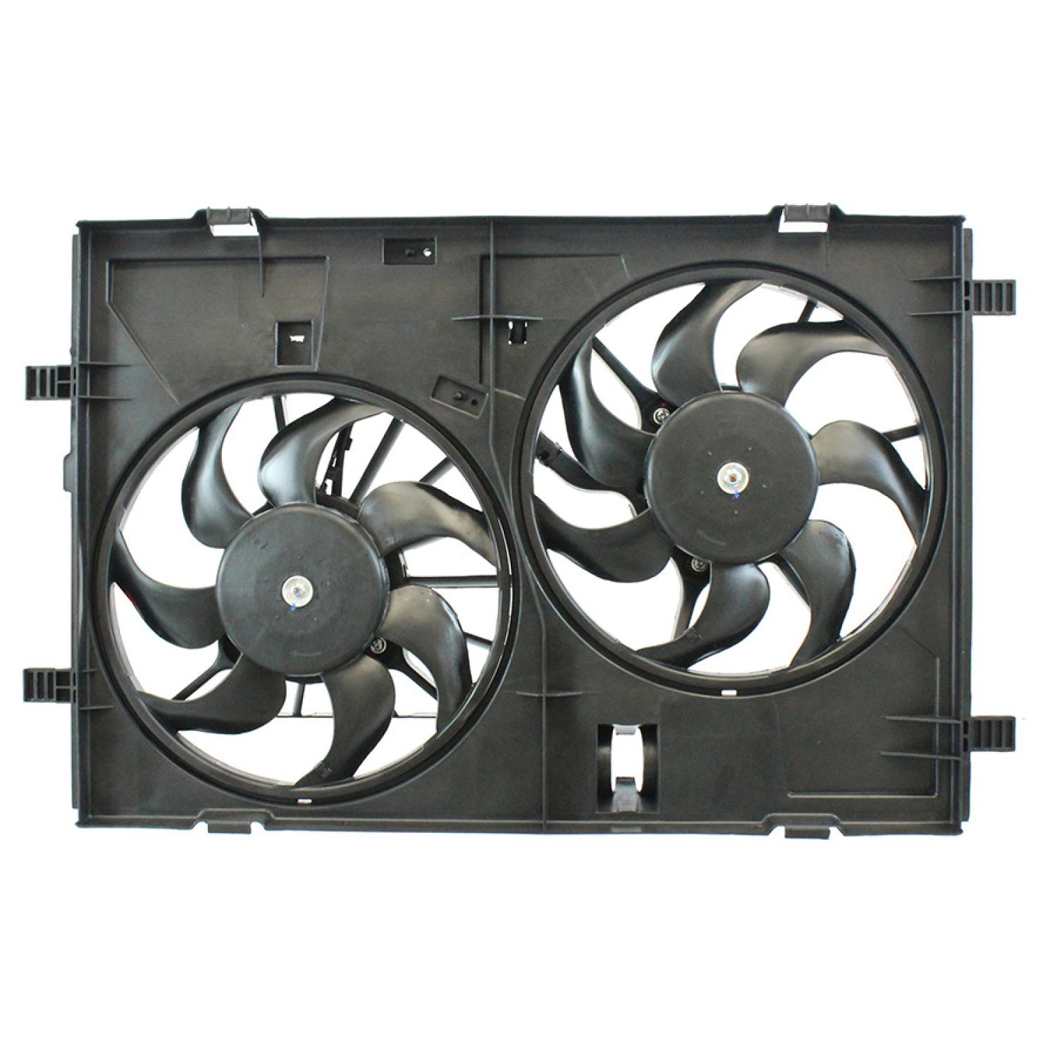 Agility Auto Parts 6010376 - Dual Radiator and Condenser Fan Assembly Agility Auto Parts 6010376 Dual Radiator and Condenser Fan Assembly product image 2 of 2