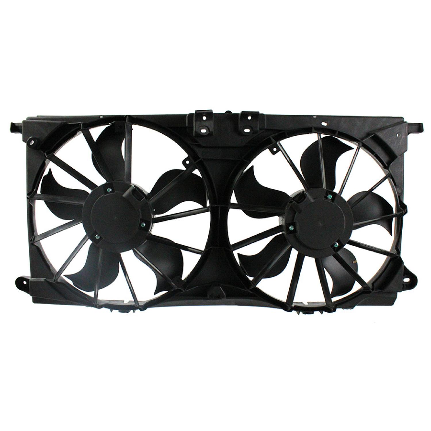 Agility Auto Parts 6010379 - Dual Radiator and Condenser Fan Assembly Agility Auto Parts 6010379 Dual Radiator and Condenser Fan Assembly product image 1 of 2
