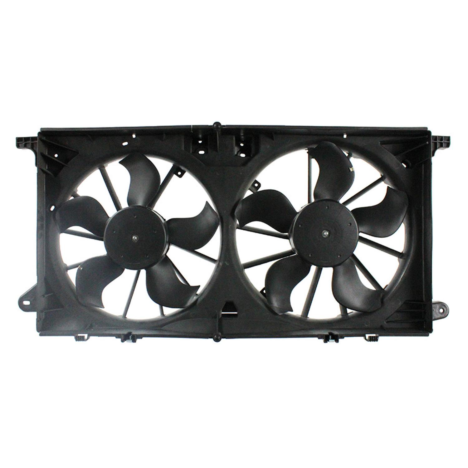 Agility Auto Parts 6010379 - Dual Radiator and Condenser Fan Assembly Agility Auto Parts 6010379 Dual Radiator and Condenser Fan Assembly product image 2 of 2