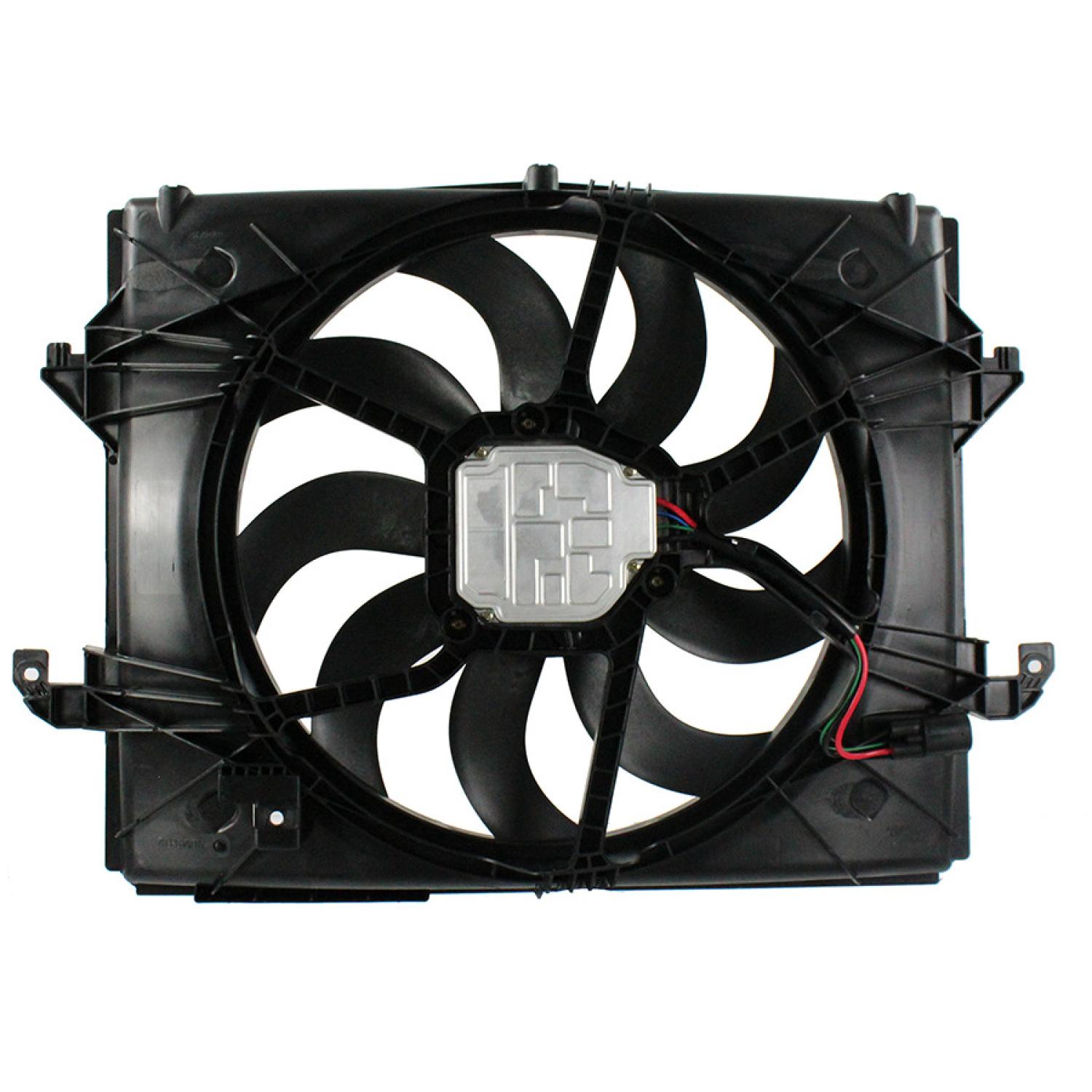 Agility Auto Parts 6010381 - Dual Radiator and Condenser Fan Assembly Agility Auto Parts 6010381 Dual Radiator and Condenser Fan Assembly product image 1 of 2