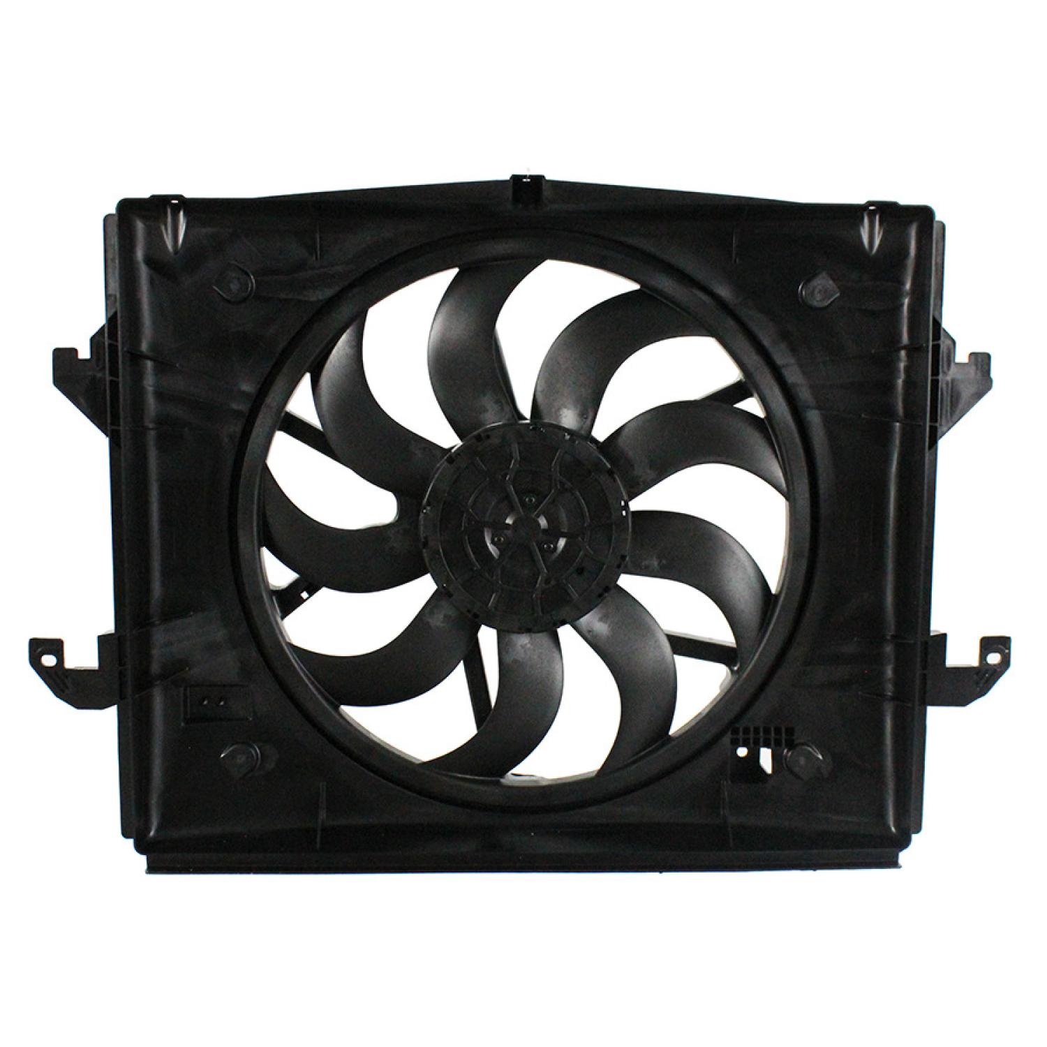 Agility Auto Parts 6010381 - Dual Radiator and Condenser Fan Assembly Agility Auto Parts 6010381 Dual Radiator and Condenser Fan Assembly product image 2 of 2