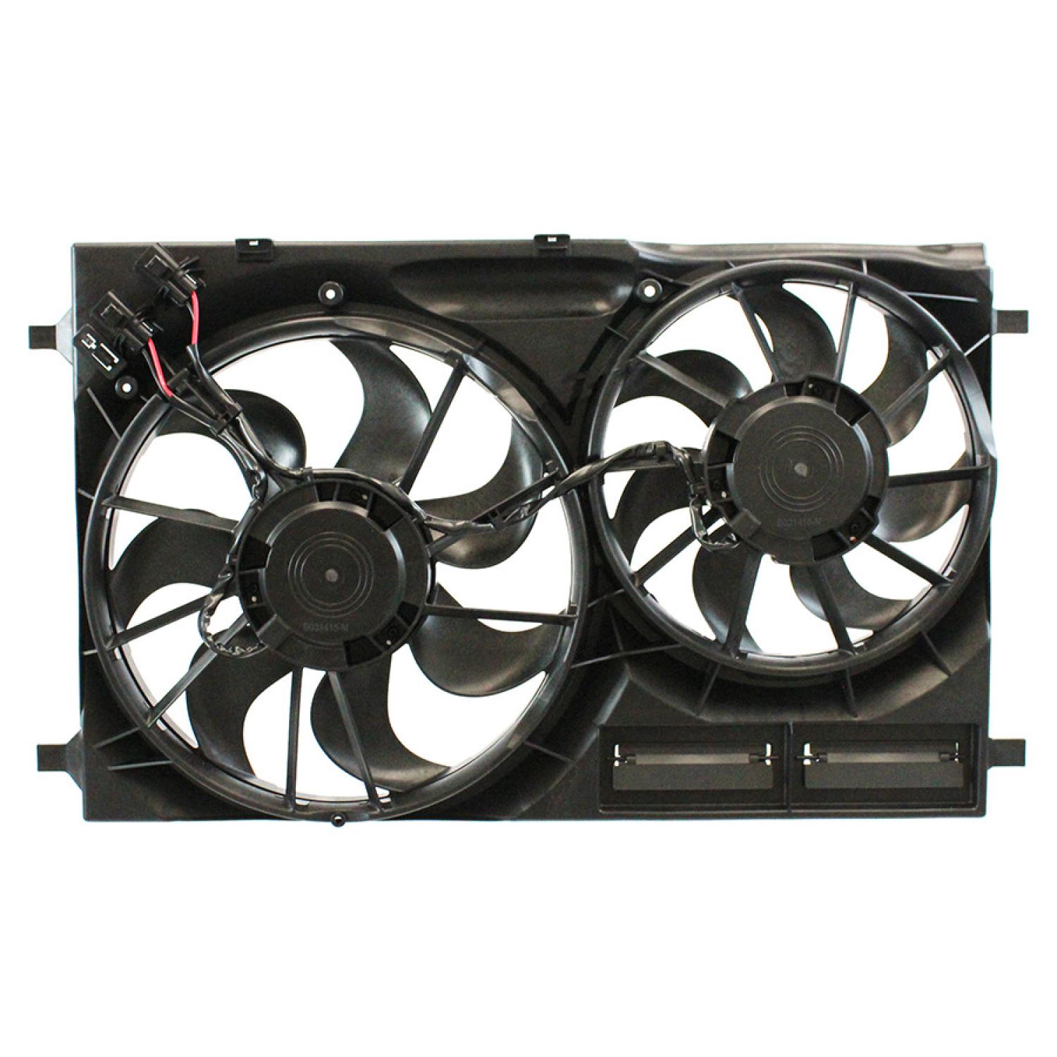 Agility Auto Parts 6010386 - Dual Radiator and Condenser Fan Assembly Agility Auto Parts 6010386 Dual Radiator and Condenser Fan Assembly product image 1 of 2