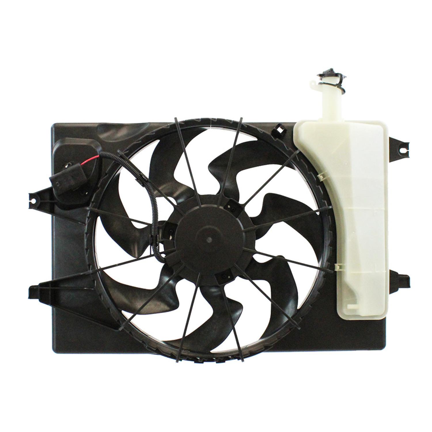 Agility Auto Parts 6010387 Dual Radiator and Condenser Fan Assembly product image 1 of 2