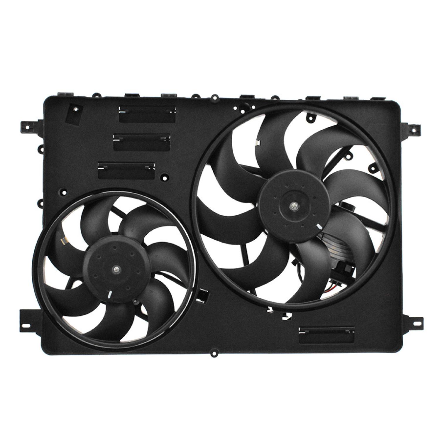 Agility Auto Parts 6010388 - Dual Radiator and Condenser Fan Assembly Agility Auto Parts 6010388 Dual Radiator and Condenser Fan Assembly product image 2 of 2