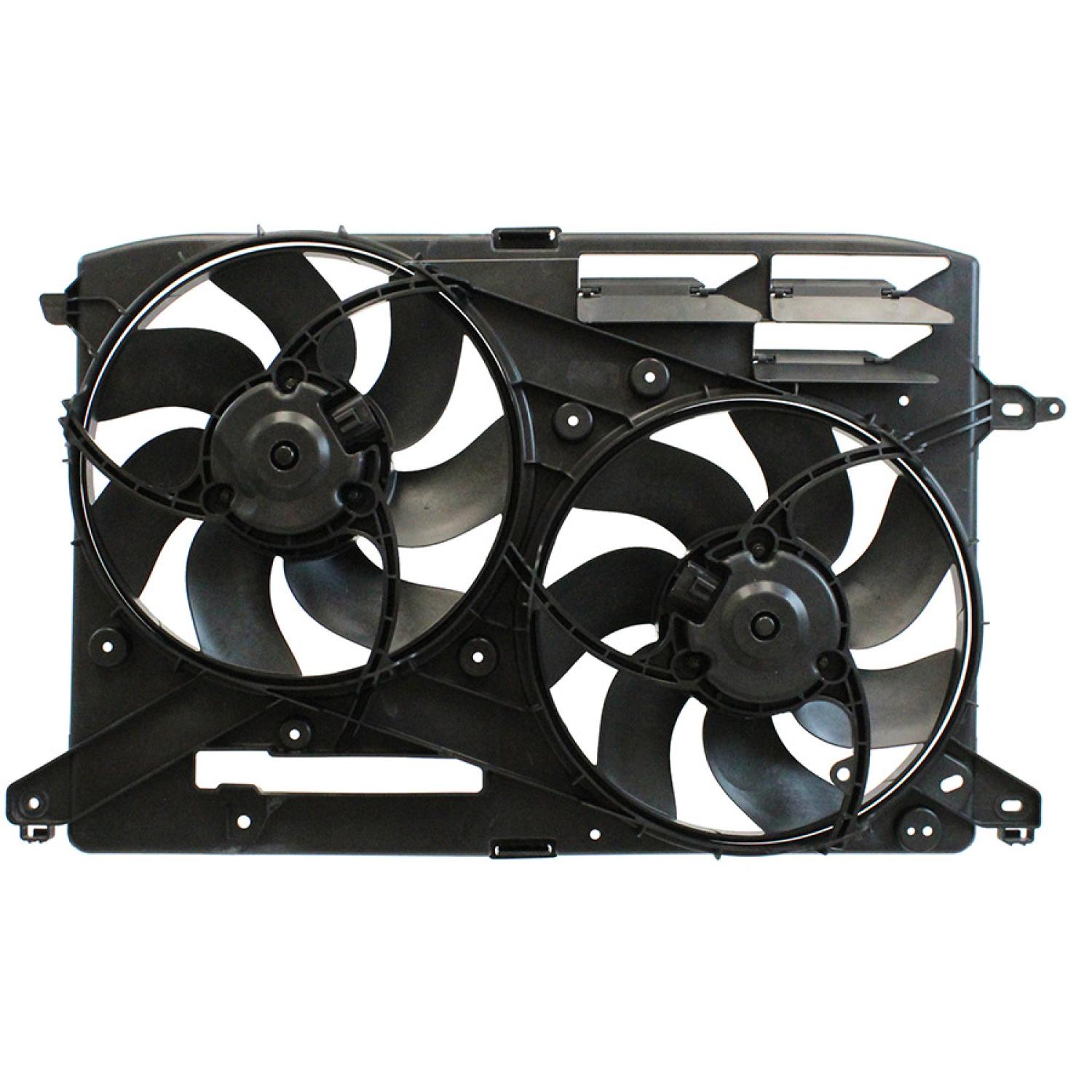 Agility Auto Parts 6010401 - Dual Radiator and Condenser Fan Assembly Agility Auto Parts 6010401 Dual Radiator and Condenser Fan Assembly product image 1 of 2