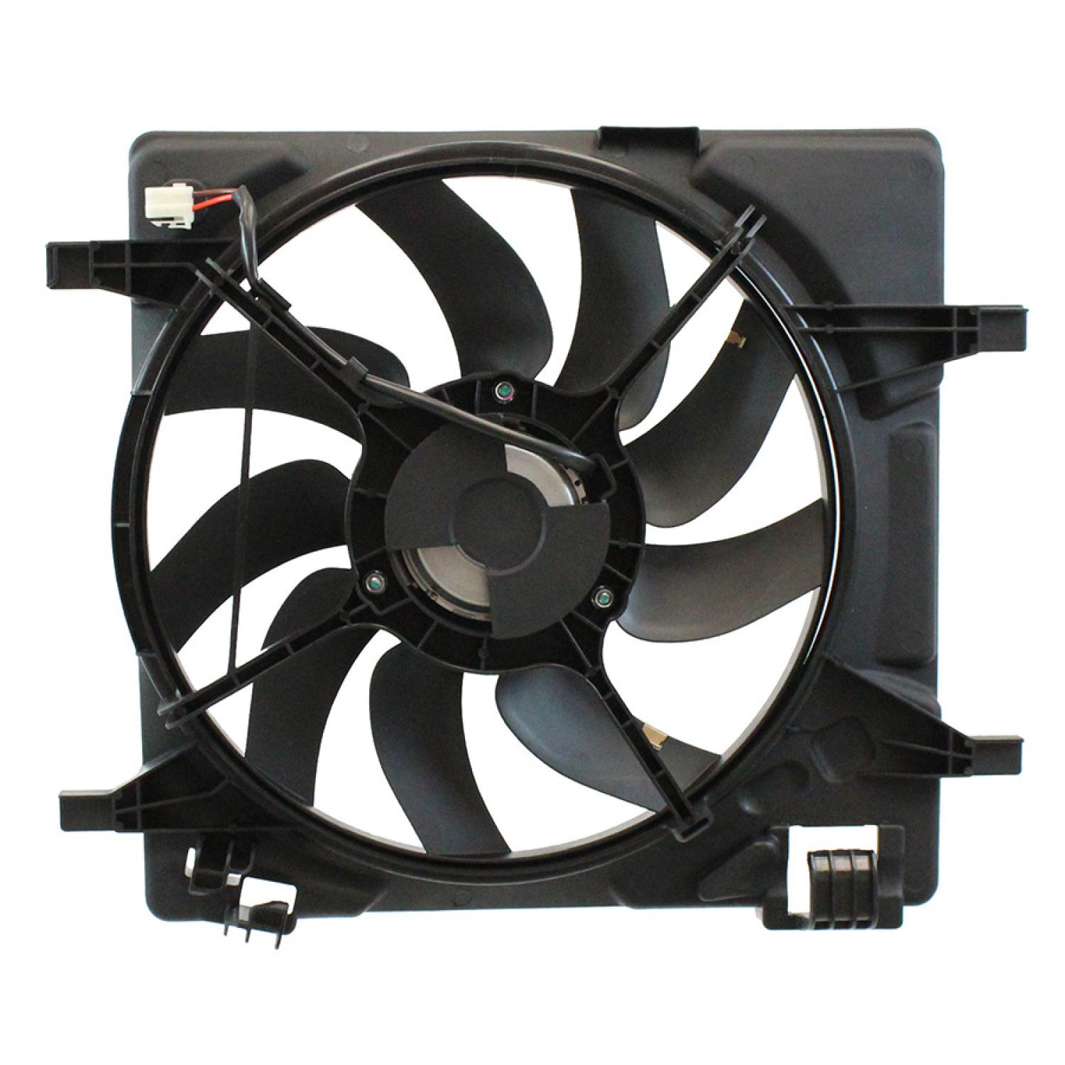 Agility Auto Parts 6010415 Dual Radiator and Condenser Fan Assembly product image 1 of 2