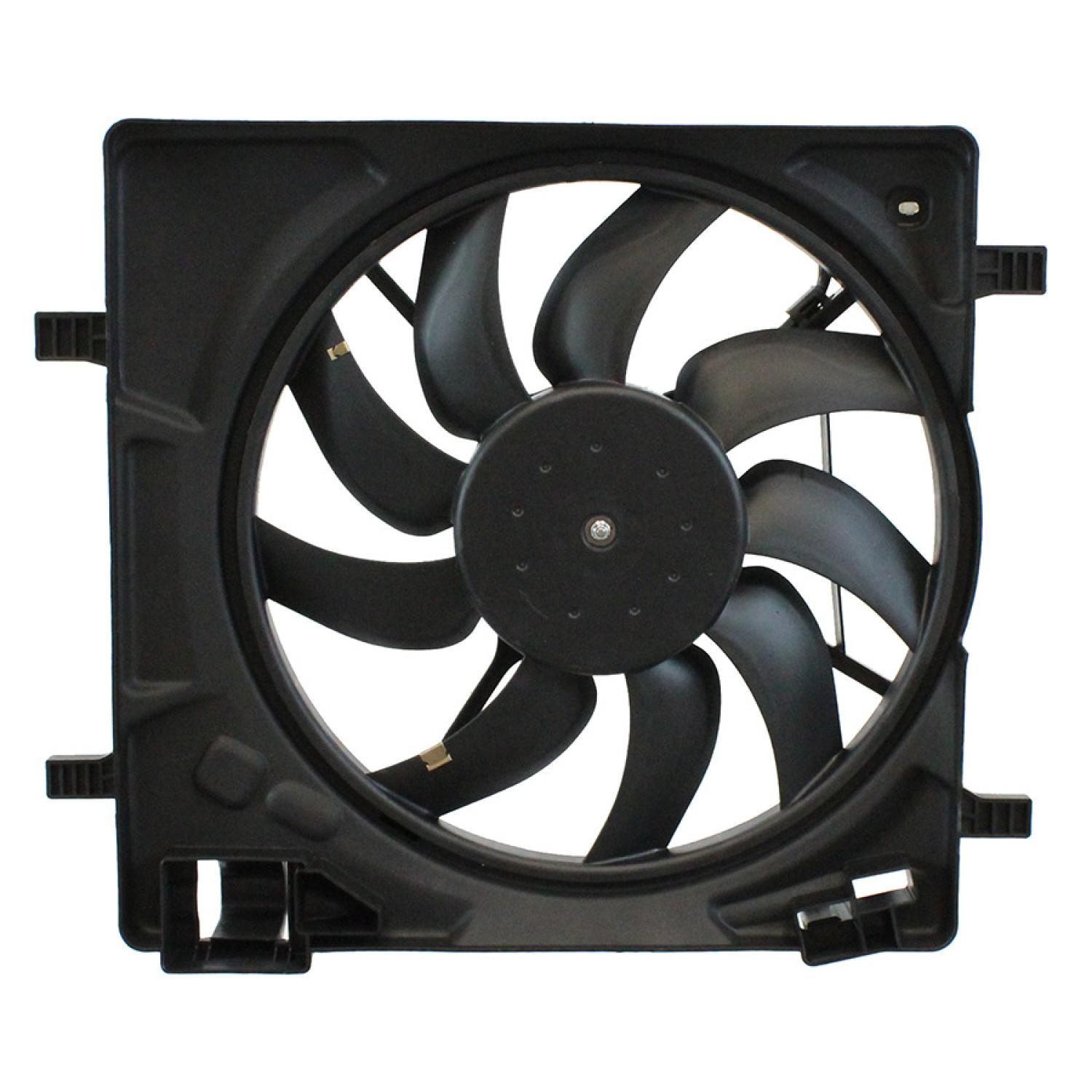 Agility Auto Parts 6010415 Dual Radiator and Condenser Fan Assembly product image 2 of 2