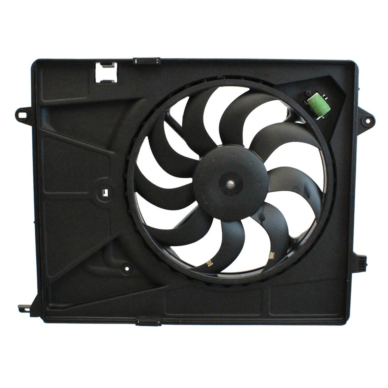 Agility Auto Parts 6010421 - Dual Radiator and Condenser Fan Assembly Agility Auto Parts 6010421 Dual Radiator and Condenser Fan Assembly product image 2 of 2