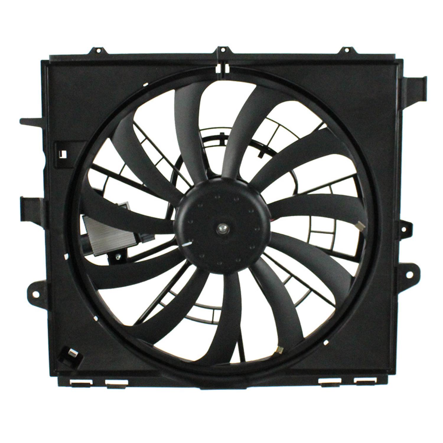 Agility Auto Parts 6010440 - Dual Radiator and Condenser Fan Assembly Agility Auto Parts 6010440 Dual Radiator and Condenser Fan Assembly product image 2 of 2