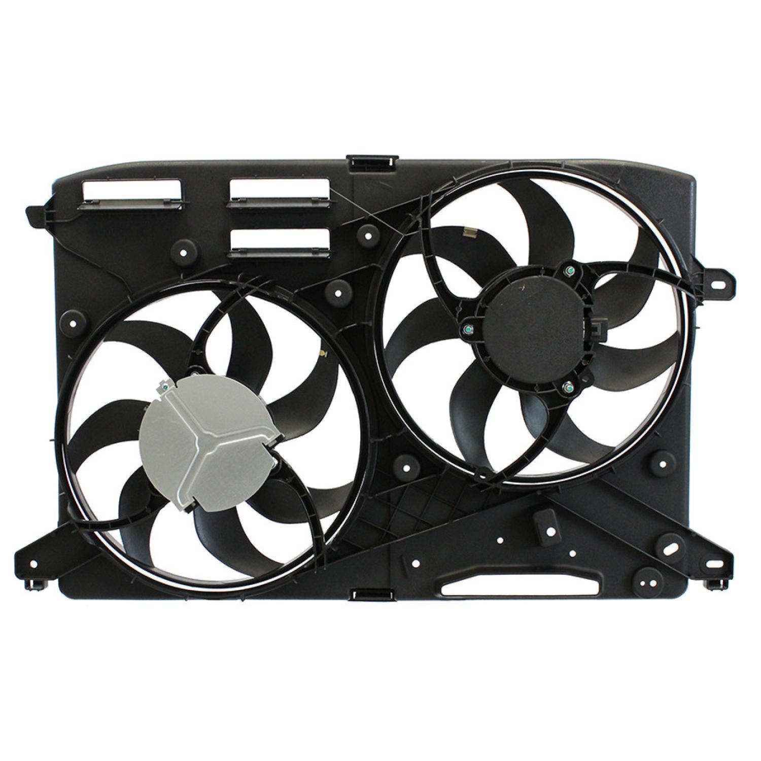 Agility Auto Parts 6010444 - Dual Radiator and Condenser Fan Assembly Agility Auto Parts 6010444 Dual Radiator and Condenser Fan Assembly product image 1 of 2