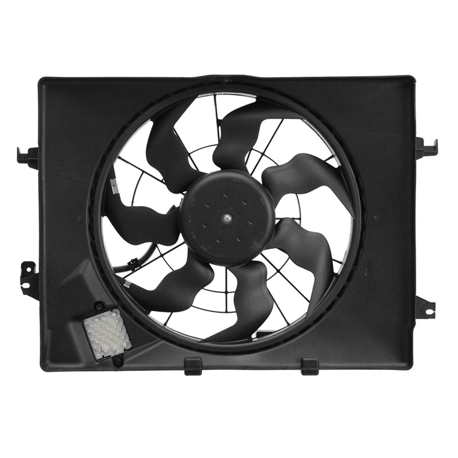 Agility Auto Parts 6010446 Dual Radiator and Condenser Fan Assembly product image 2 of 2