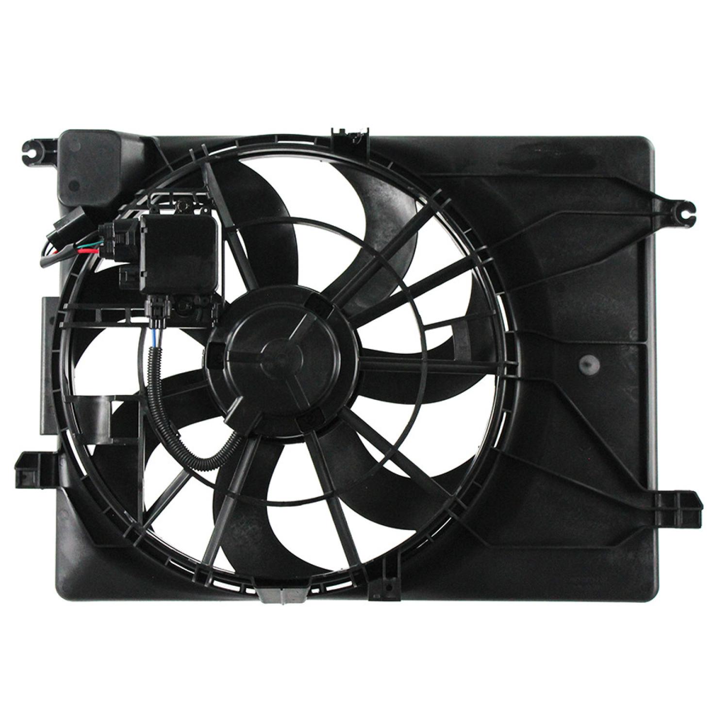 Agility Auto Parts 6010476 - Dual Radiator and Condenser Fan Assembly Agility Auto Parts 6010476 Dual Radiator and Condenser Fan Assembly product image 1 of 2