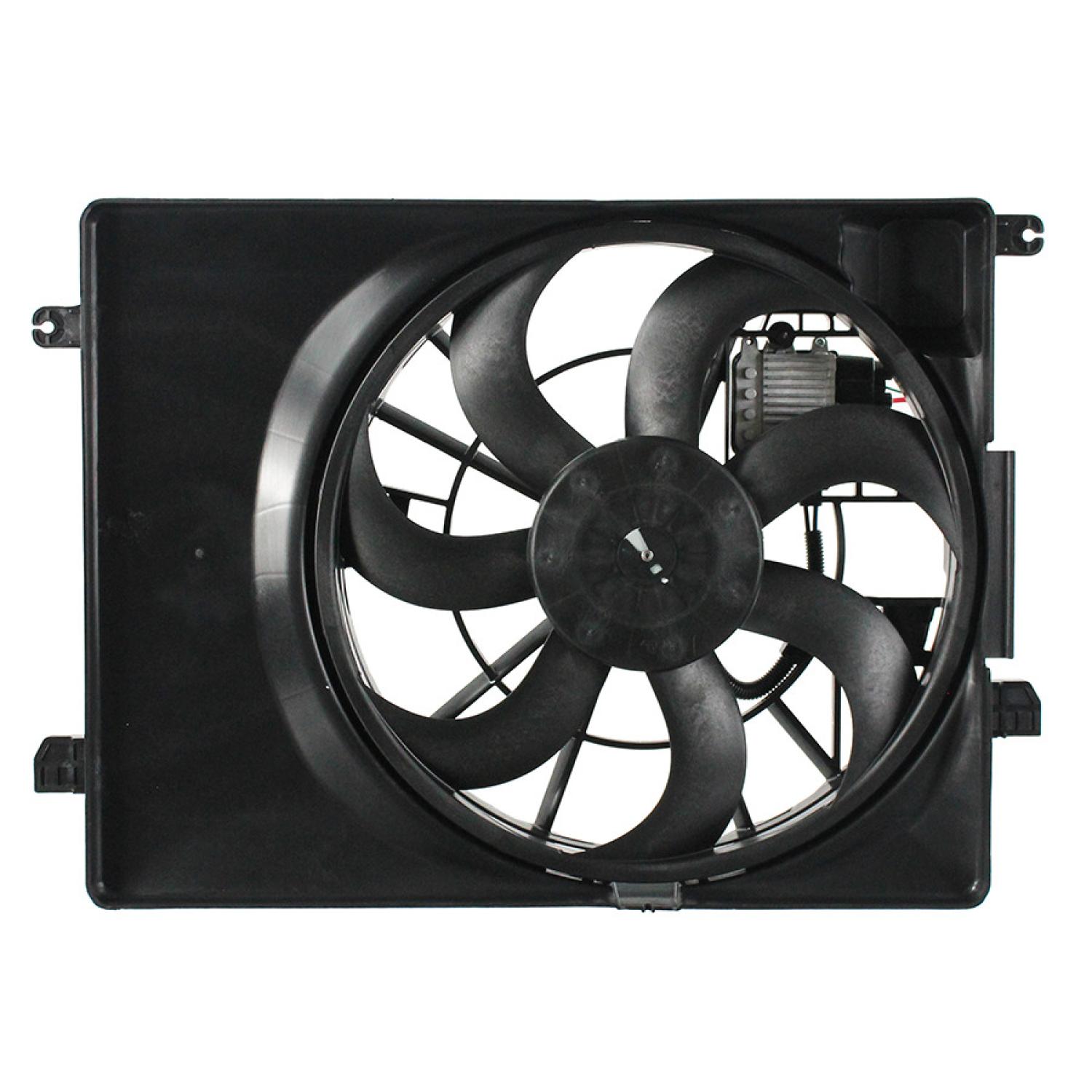 Agility Auto Parts 6010476 - Dual Radiator and Condenser Fan Assembly Agility Auto Parts 6010476 Dual Radiator and Condenser Fan Assembly product image 2 of 2