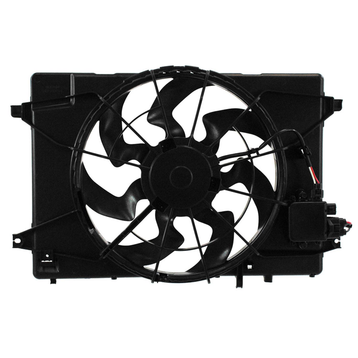 Agility Auto Parts 6010485 - Dual Radiator and Condenser Fan Assembly Agility Auto Parts 6010485 Dual Radiator and Condenser Fan Assembly product image 1 of 2